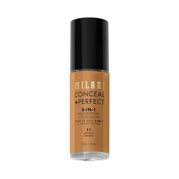 Milani Conceal + Perfect 2 In 1 Foundation + Concealer Amber 2