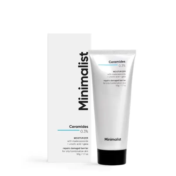 Minimalist 0.3% Ceramide Barrier Repair Moisturizing Cream For Oily Skin 1