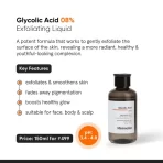 Minimalist 8% Glycolic Acid Toner For Glowing Skin (toner For Body, Face, Underarms & Scalp) 2