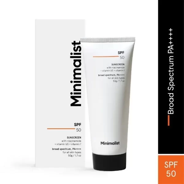 Minimalist Spf 50 Pa ++++ Sunscreen 1