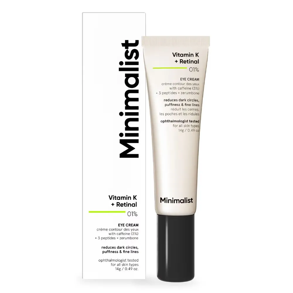 Minimalist Vitamin K + Retinal 01% Under Eye Cream 1s