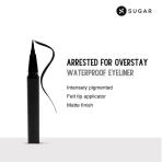 Sugar Arrested For Overstay Waterproof Eyeliner 01 I'll Be Black (black) 5