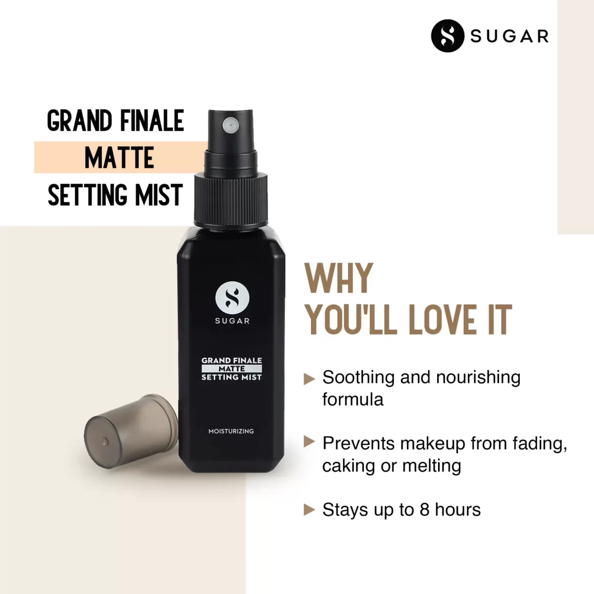 Sugar Grand Finale Matte Setting Mist 5