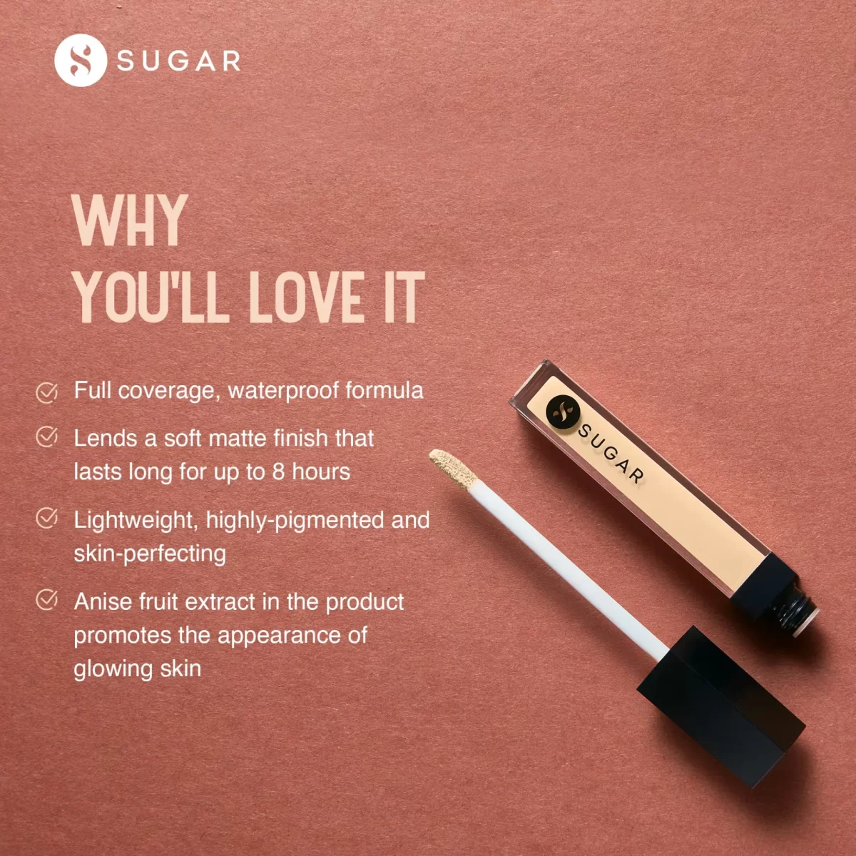 Sugar Magic Wand Waterproof Concealer