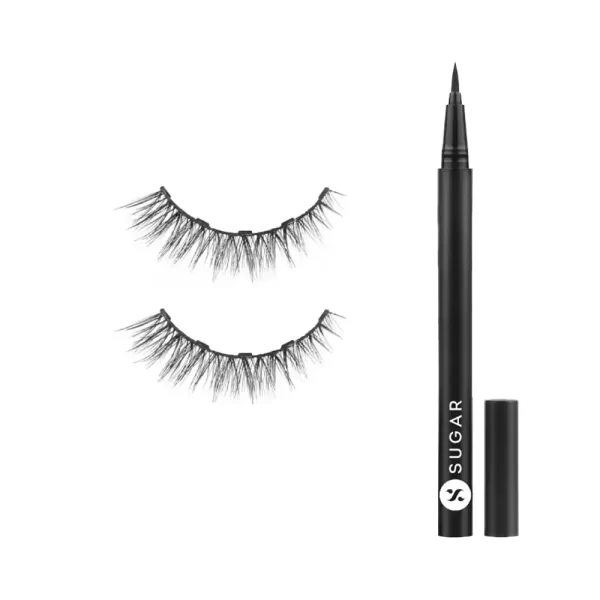 Sugar Maximeyes Drama Magnetic Eyelashes & Eyeliner 01 Genuine