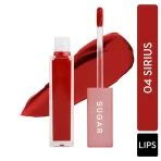 Sugar Mettle Liquid Lipstick 04 Sirius (cherry Red) 1