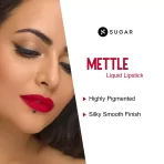 Sugar Mettle Liquid Lipstick 04 Sirius (cherry Red) 3