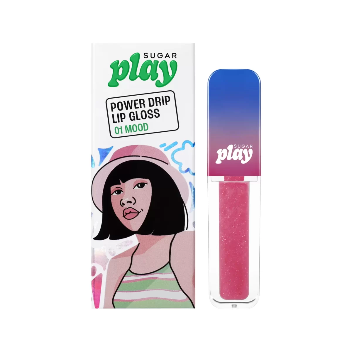 Sugar Play Power Drip Lip Gloss 01 Mood