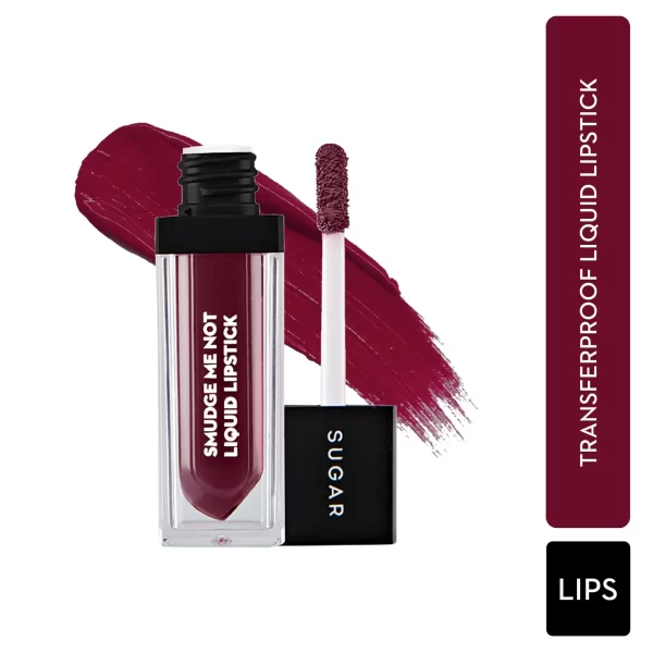 Sugar Smudge Me Not Liquid Lipstick 25 Very Mulberry (deep Berry) 1