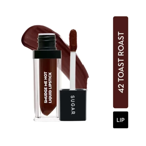 Sugar Smudge Me Not Liquid Lipstick 42 Toast Roast 1