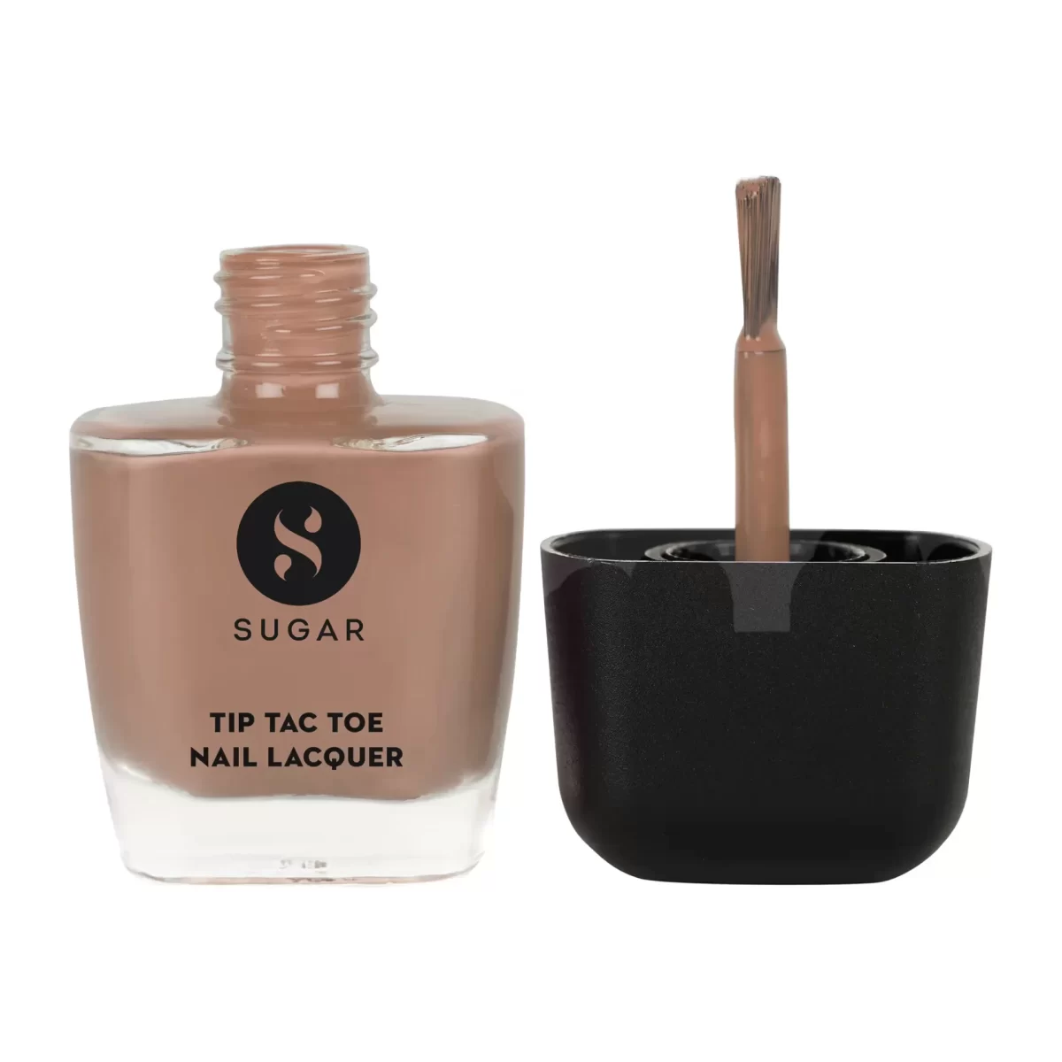 Sugar Tip Tac Toe Nail Lacquer Classic 05 Social Sepia 4