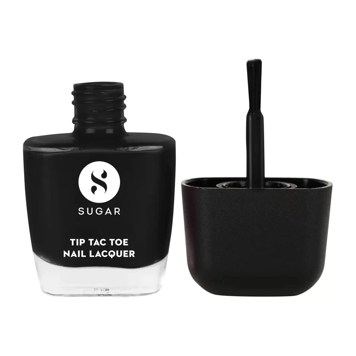 Sugar Tip Tac Toe Nail Lacquer Classic 19 Bounce Black 4