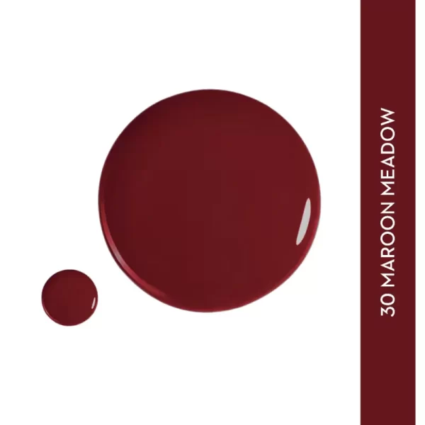 Sugar Tip Tac Toe Nail Lacquer Classic 30 Maroon Meadow 2