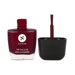 Sugar Tip Tac Toe Nail Lacquer Classic 30 Maroon Meadow 3