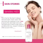 Bioderma Dermatological Micellar Water Sensibio H2o Gently Removes Makeup Prevents Clogged Pores1