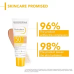 Bioderma Spf 50+ Tinted Sunscreen Photoderm Aquafluide Claire Sunscreen Active Sun Defence3