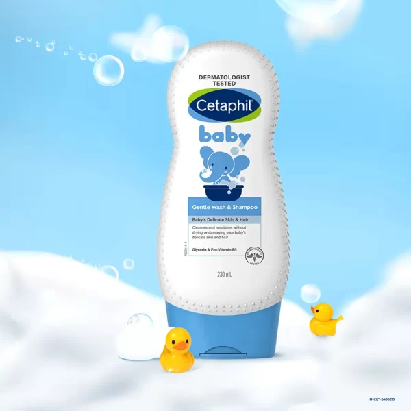 Cetaphil Baby Gentle Wash & Shampoo 4