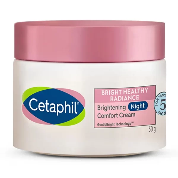 Cetaphil Brightening Night Cream With Niacinamide Reduces Dark Spots, Dermatologist Tested1