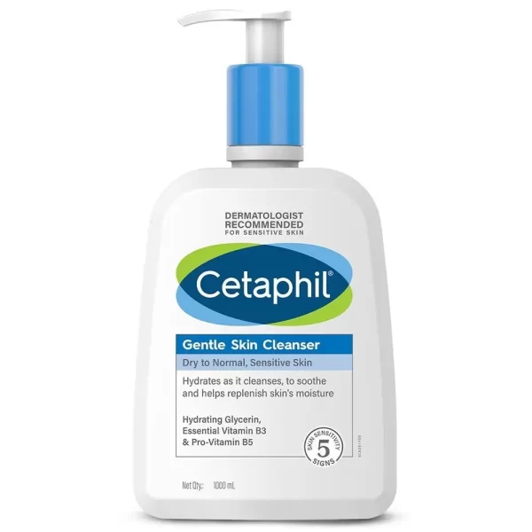 Cetaphil Gentle Skin Cleanser Dry To Normal Skin With Niacinamide Dermatologist Recommended3