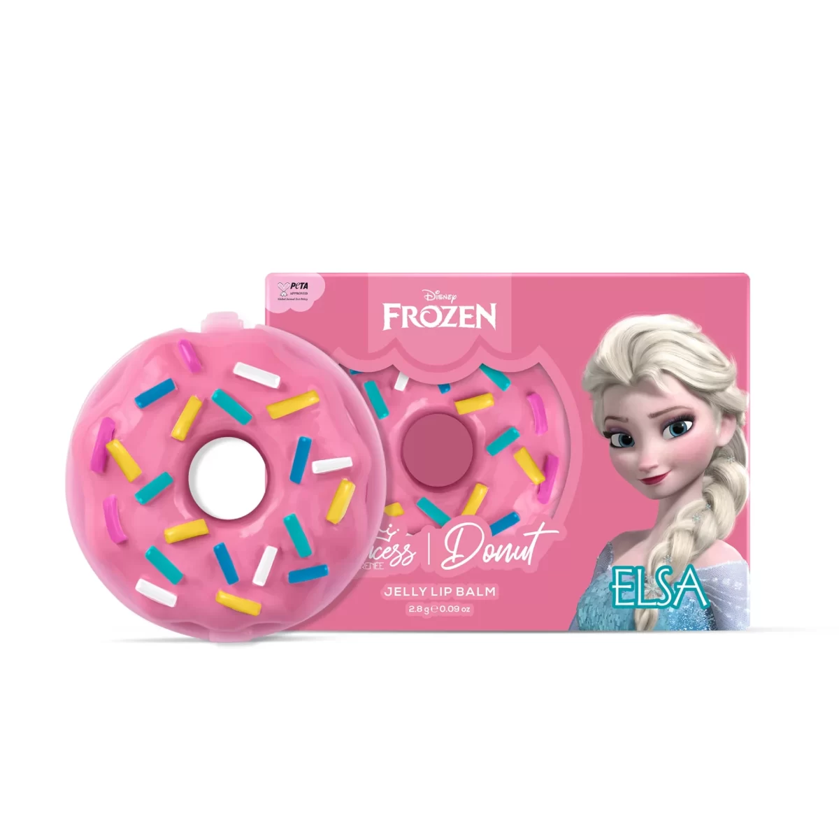 Disney Frozen Princess By Renee Donut Jelly Lip Balm Elsa 2.8 Gm A