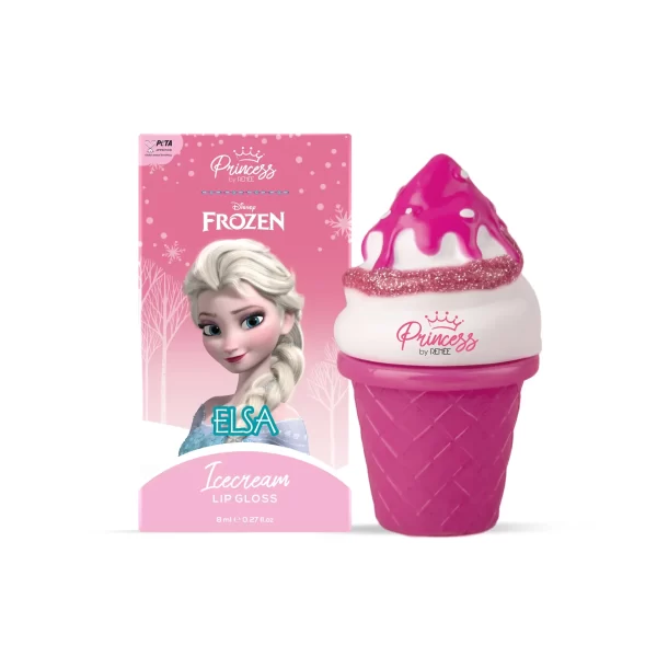 Disney Frozen Princess By Renee Icecream Lip Gloss, 8ml A