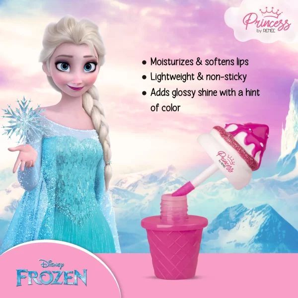 Disney Frozen Princess By Renee Icecream Lip Gloss, 8ml B