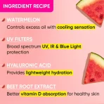 Dot & Key Watermelon Waterlight Face Sunscreen Spf 50 Pa+++ No White Cast For Normal To Oily Skin3