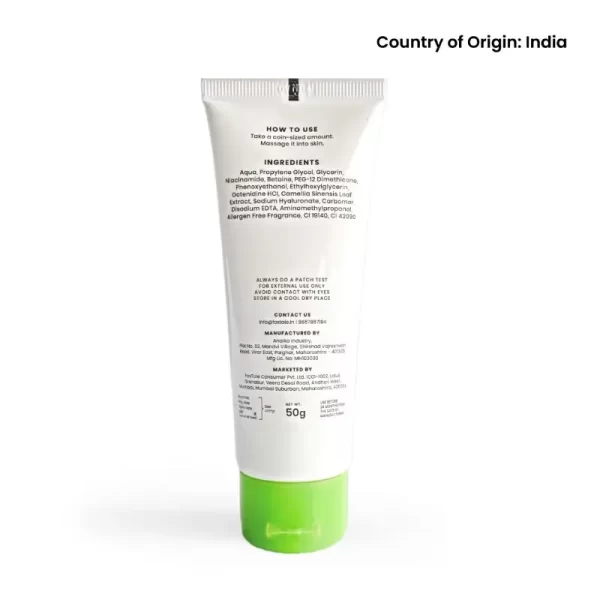 Foxtale Essentials Soothing Green Tea Gel With Niacinamide 2