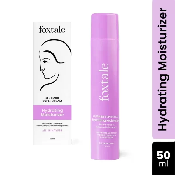 Foxtale Hydrating Ceramide Moisturizer With Hyaluronic Acid 1