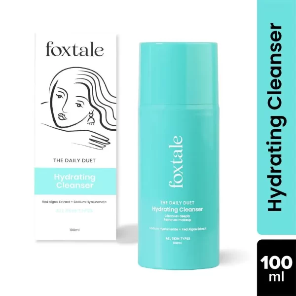 Foxtale The Daily Duet Gentle Cleanser Hydrating Face Wash 1