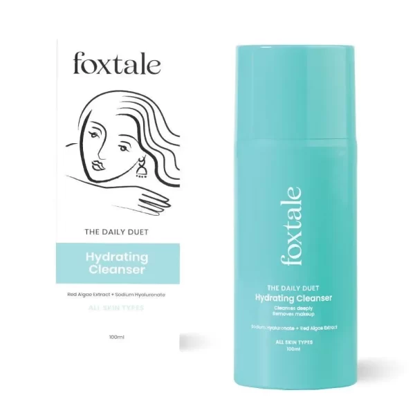 Foxtale The Daily Duet Gentle Cleanser Hydrating Face Wash 9