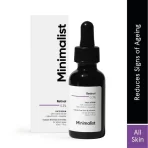 Minimalist 0.3% Retinol Face Serum For Anti Ageing With Coenzyme Q10] 1