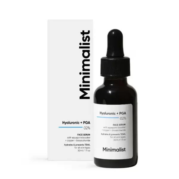 Minimalist 2% Hyaluronic Acid + Pga Face Serum For Deep, Multilevel Hydration2