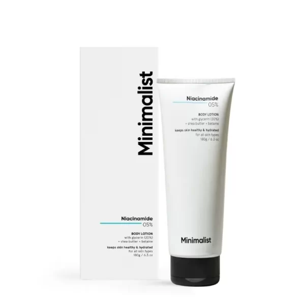 Minimalist 5% Niacinamide Body Lotion With Shea Butter, Glycerine & Betaine] 2