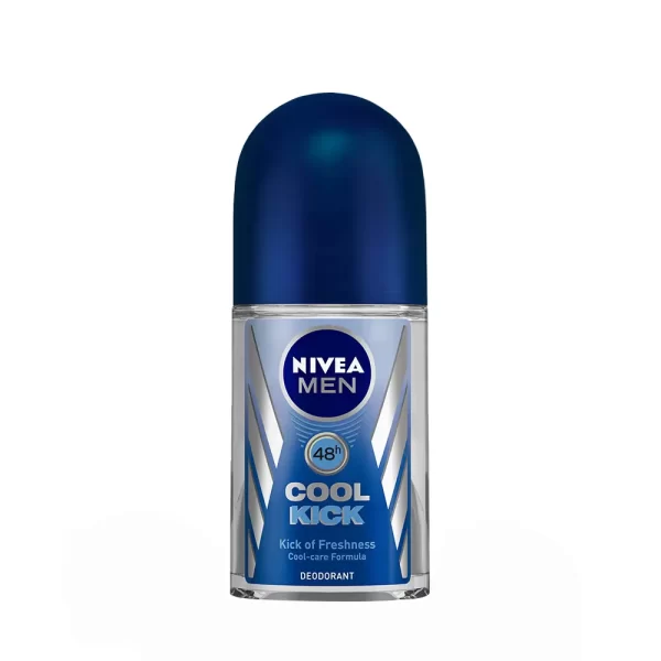 Nivea Men Deodorant Roll On, Cool Kick, 48h Long Lasting Freshness1