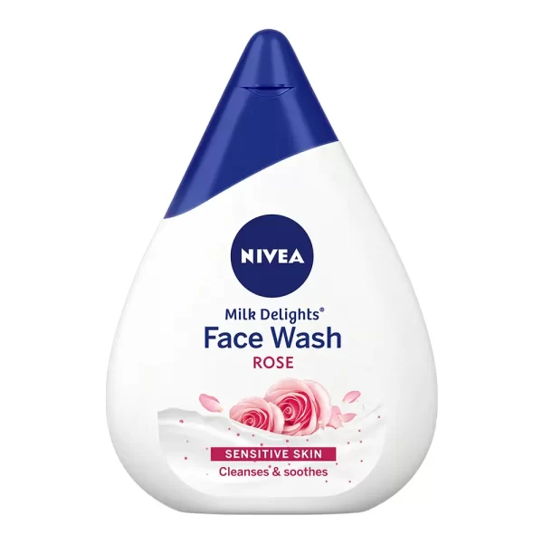 Nivea Milk & Rose Face Wash , Ph Balanced For Gentle Cleansing & Soothing (sensitive Skin)1