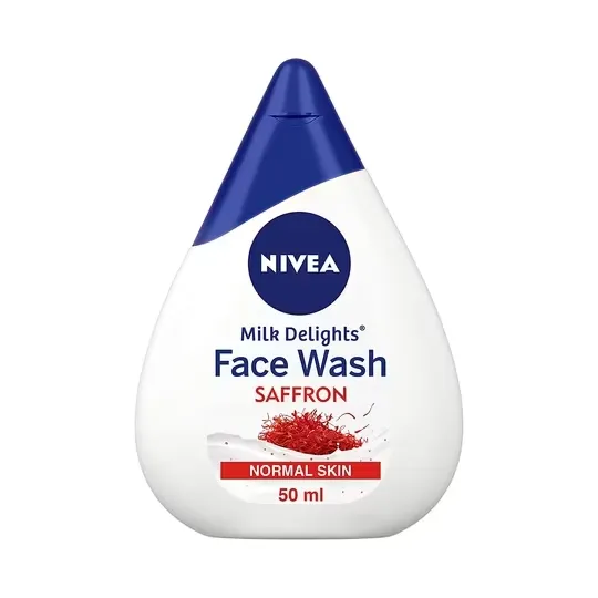 Nivea Milk & Saffron Face Wash, Ph Balanced For Gentle Cleansing & Brightening