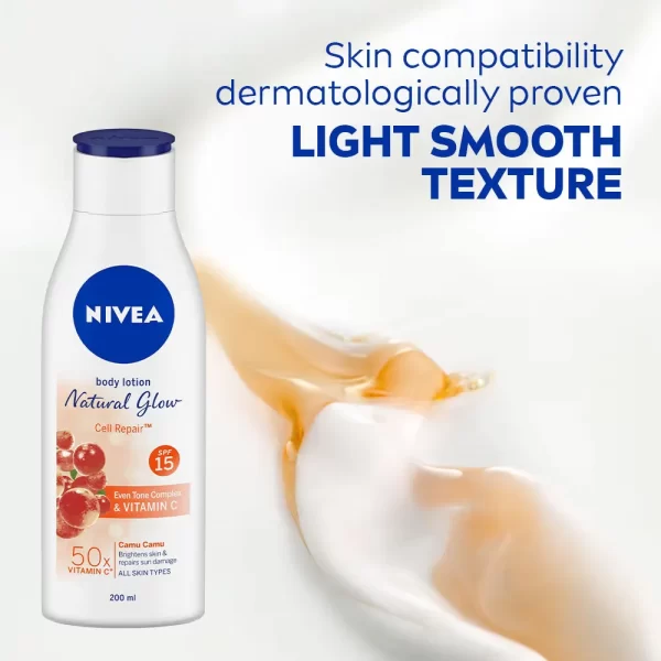 Nivea Sunscreen & 50x Vitamin C Body Lotion For Cell Repair And Natural Glow2