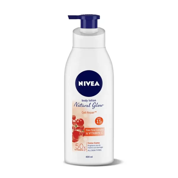 Nivea Sunscreen & 50x Vitamin C Body Lotion For Cell Repair And Natural Glow3