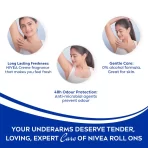 Nivea Women Deodorant Roll On, Protect & Care, Non Irritating & 48h Protection1