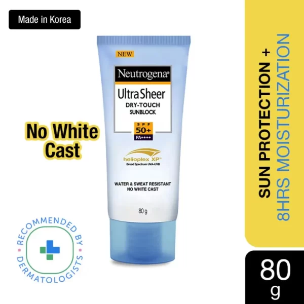 Neutrogena Ultrasheer Dry Touch Sunblock Spf 50+4