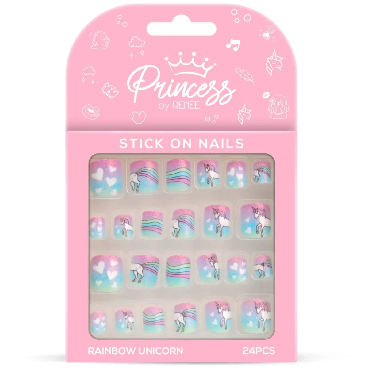 Princess By Renee Stick On Nails5