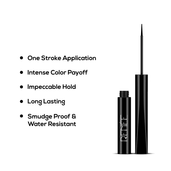 Renee Extreme Stay Liquid Eyeliner 4.5ml 3x Black B