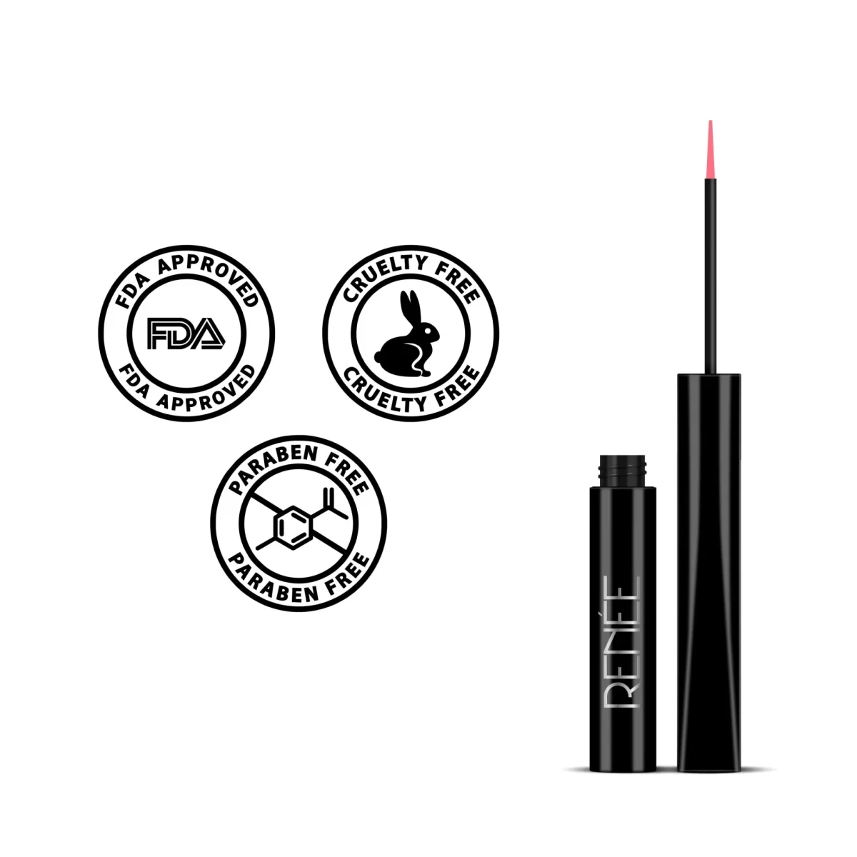 Renee Extreme Stay Liquid Eyeliner 4.5ml Max Pink C