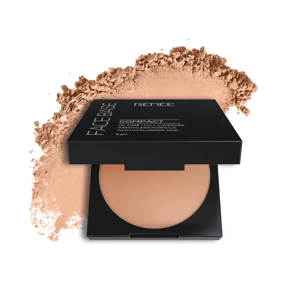 Renee Face Base Compact 9gm Chestnut Beige A