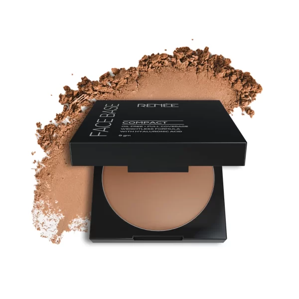 Renee Face Base Compact 9gm Cocoa Beige A