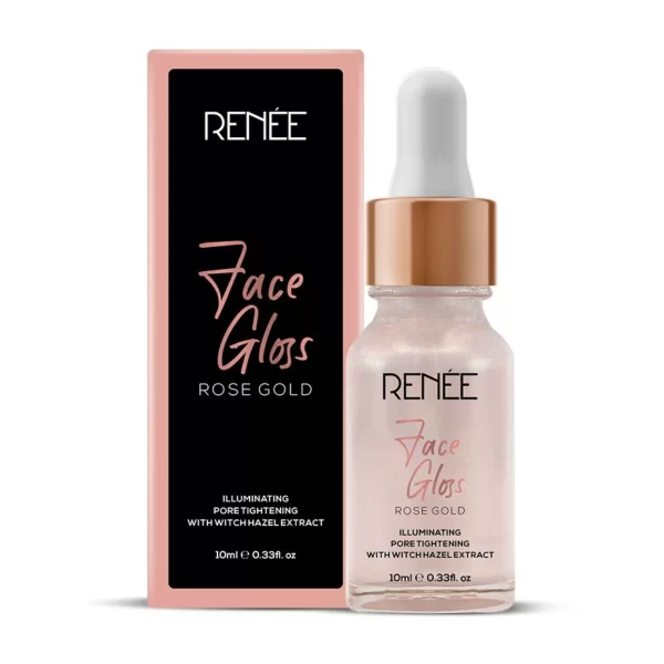 Renee Face Gloss With Hyaluronic Acid Rose Gold A