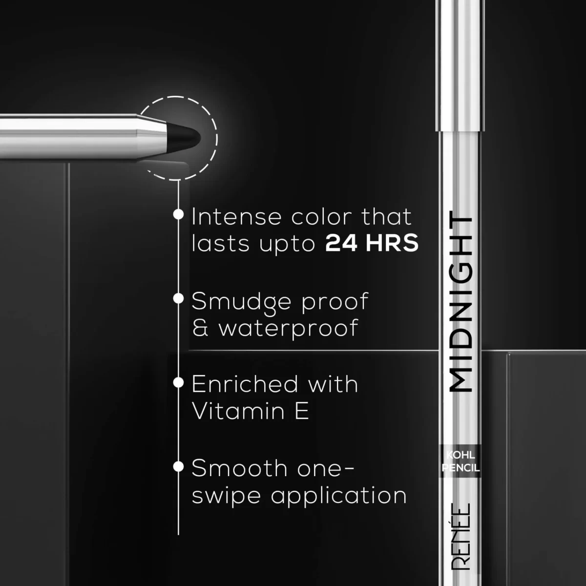 Renee Midnight Kohl Pencil 1.5 Gm B