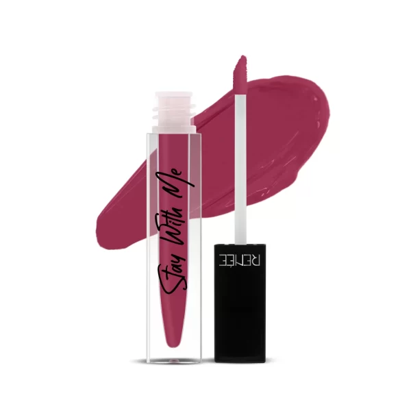 Renee Stay With Me Non Transfer Matte Liquid Lip Color 5ml Dose Of Rose A