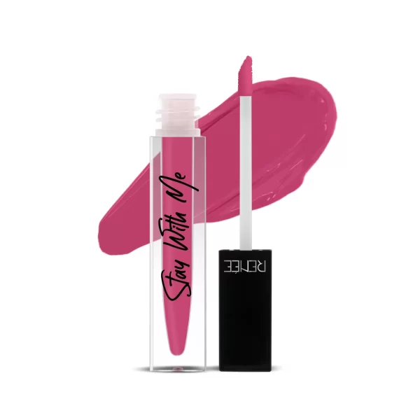 Renee Stay With Me Non Transfer Matte Liquid Lip Color 5ml Hots For Pink A